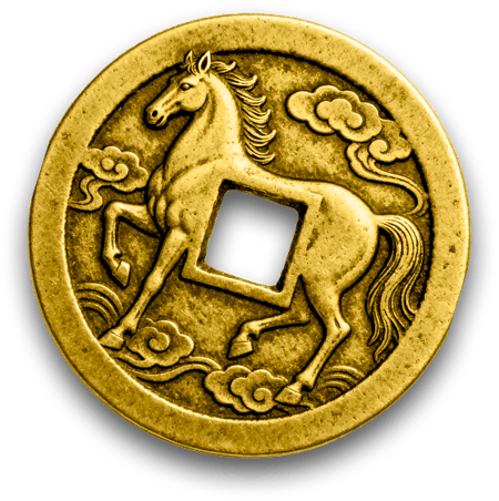 caballo moneda